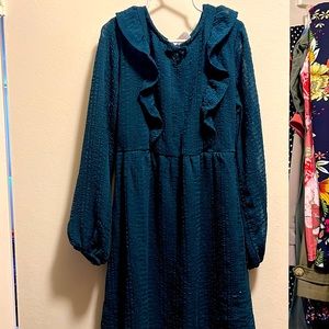 Long sleeve girl dress
